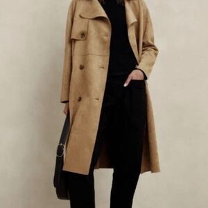 Banana Republic Tan Trench Coat